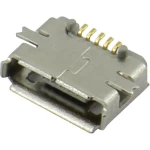 Mikro USB konektor, ugradbena utičnica, horizontalna tip AB Attend sadržaj: 1 kom.