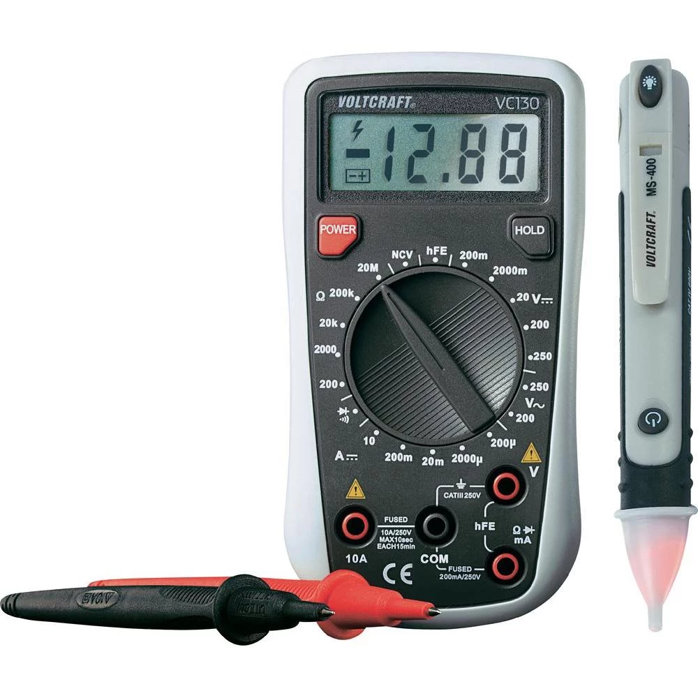 Digitalni multimetar VC130 uključuje beskontaktan ispitivač napona MS-420 slika