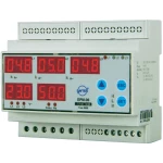 Programabilan 3-fazni AC multimetar EPM-06CS-DIN ENTES za DIN šinu napon, struja, frekvencija, radni sati, ukupni sati