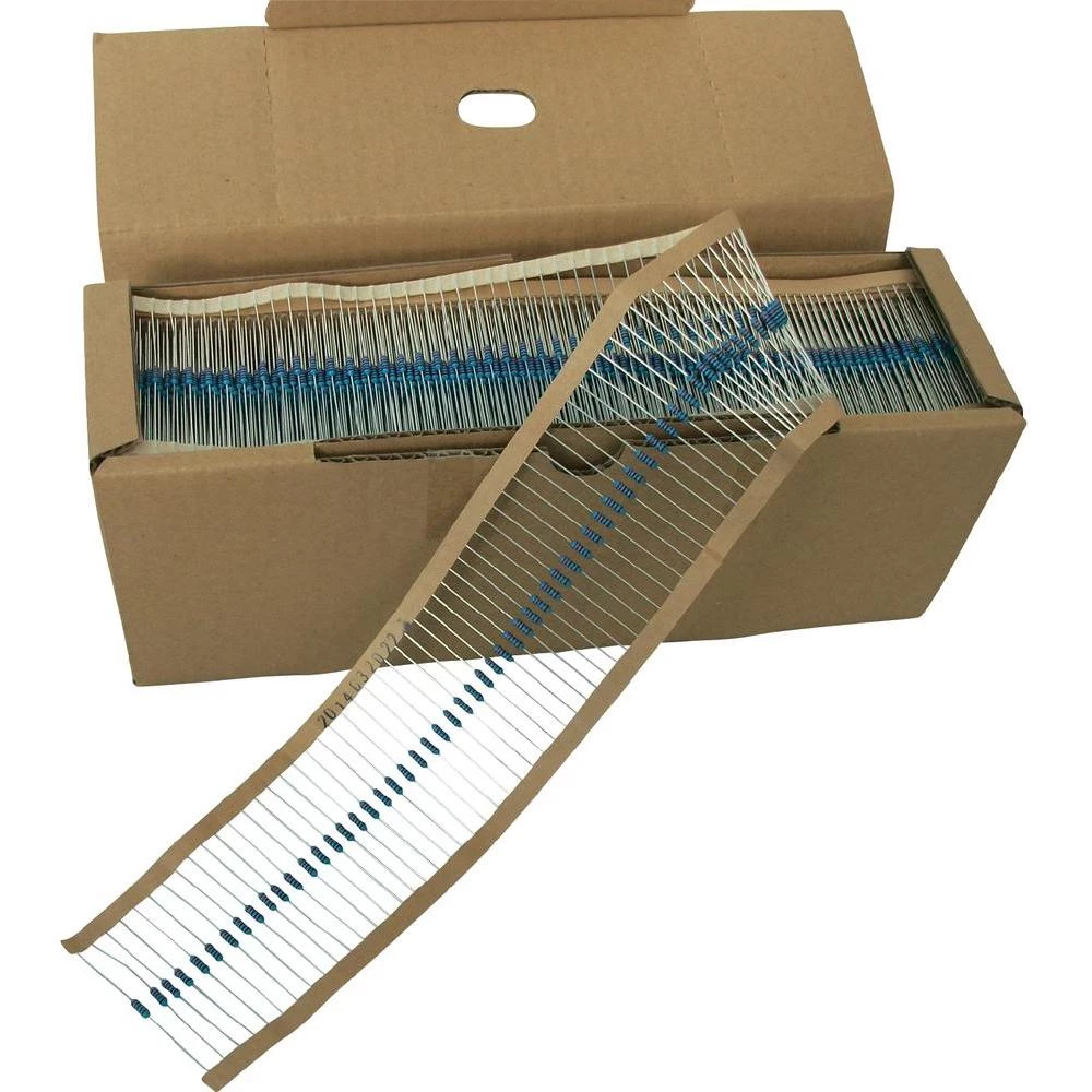 Metaloslojni otpornik 10 k aksijalno ožičen 0207 0.6 W Thomsen MRS25/10K 5000 kom. slika