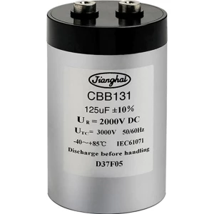 MKP-folijski kondenzator, SnapIn 420 µF 1100 V 10 % (promjer x D) 86 mm x 141 mm Jianghai FCCA3DL427KL136031CE3-JEE0058 1 slika
