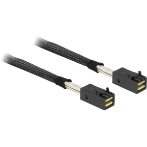 Priključni kabel za tvrdi disk [1x Mini SAS utikač (SFF-8087) - 1x Mini SAS utikač (SFF-8087)] Delock 0.50 m crna slika