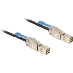 Priključni kabel za tvrdi disk [1x Mini-SAS utikač (SFF-8644) - 1x Mini-SAS utikač (SFF-8644)] Delock 2 m crna