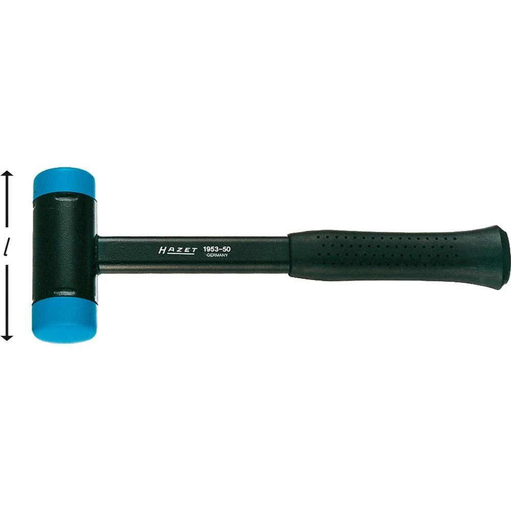Hazet 1953-35 plastični čekič bez povratnog udara 35 mm slika