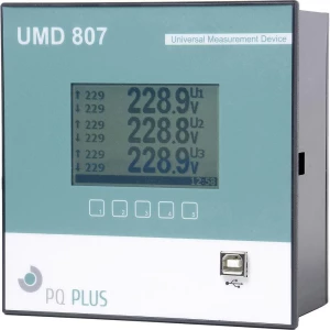 Univerzalni mjerač UMD 807E PQ Plus  - ugradnja na rasklopnicu - Ethernet - RS485 - Modbus Master, 512MB memorije slika