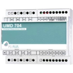 Univerzalni mjerač UMD 704 PQ Plus  - ugradnja na DIN šinu - RS485 Modubs slika