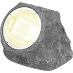Solarna dekorativna svjetiljka Kamen LED bijela renkforce siva