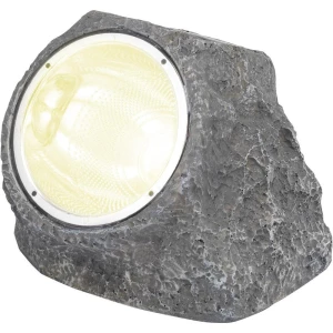 Solarna dekorativna svjetiljka Kamen LED bijela renkforce siva slika