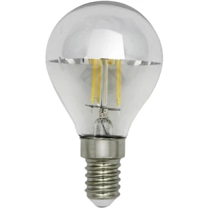 LED žarulja (jednobojna) 80 mm LightMe 230 V E14 4 W toplo-bijela KEU: A+ oblik kapljice filament sadržaj 1 kom. slika