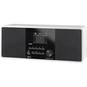Internetski radio i200 Imperial Dabman Stolni radio audio, stereo (3.5 mm jack), LAN (10/100 MBit/s), USB bijela slika