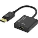 DisplayPort / HDMI adapter [1x DisplayPort utikač => 1x HDMI utikač ženski] ednet crna