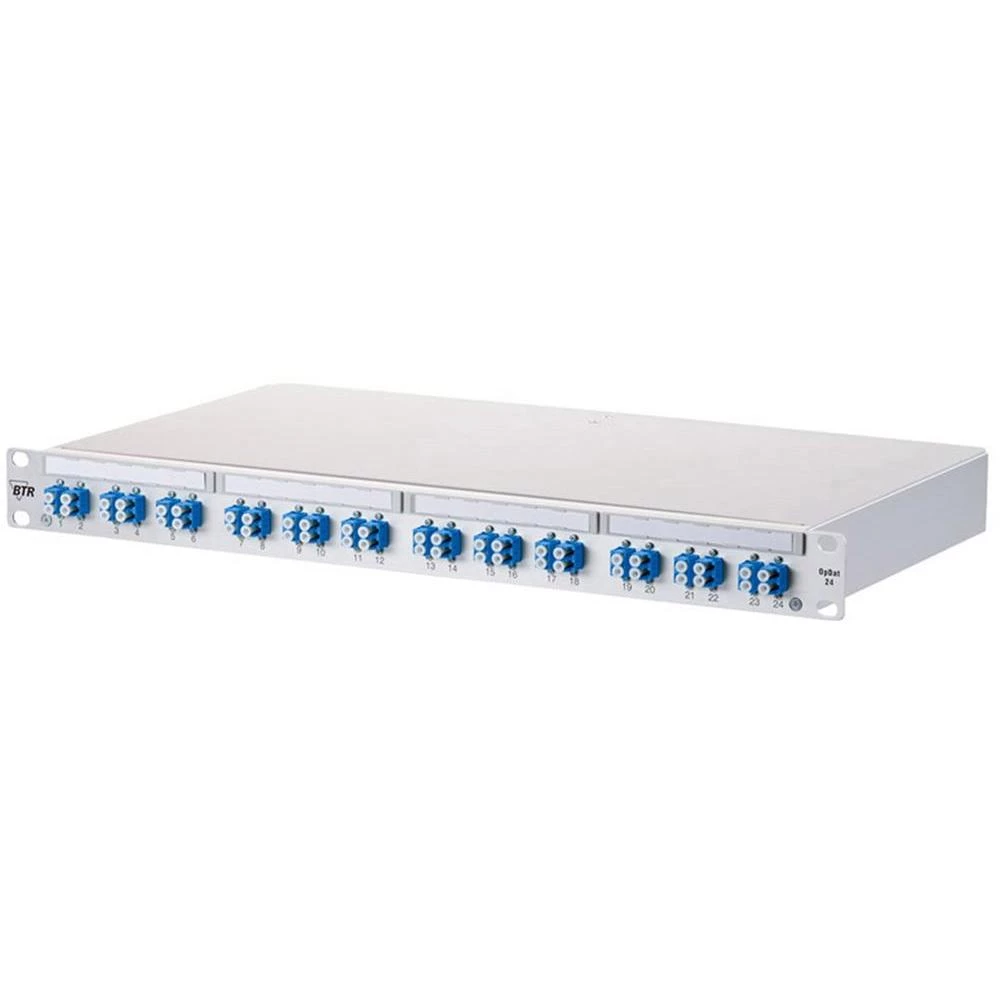 24-portni svjetlovodni patch panel Metz Connect 1502097424-E 1 HE slika