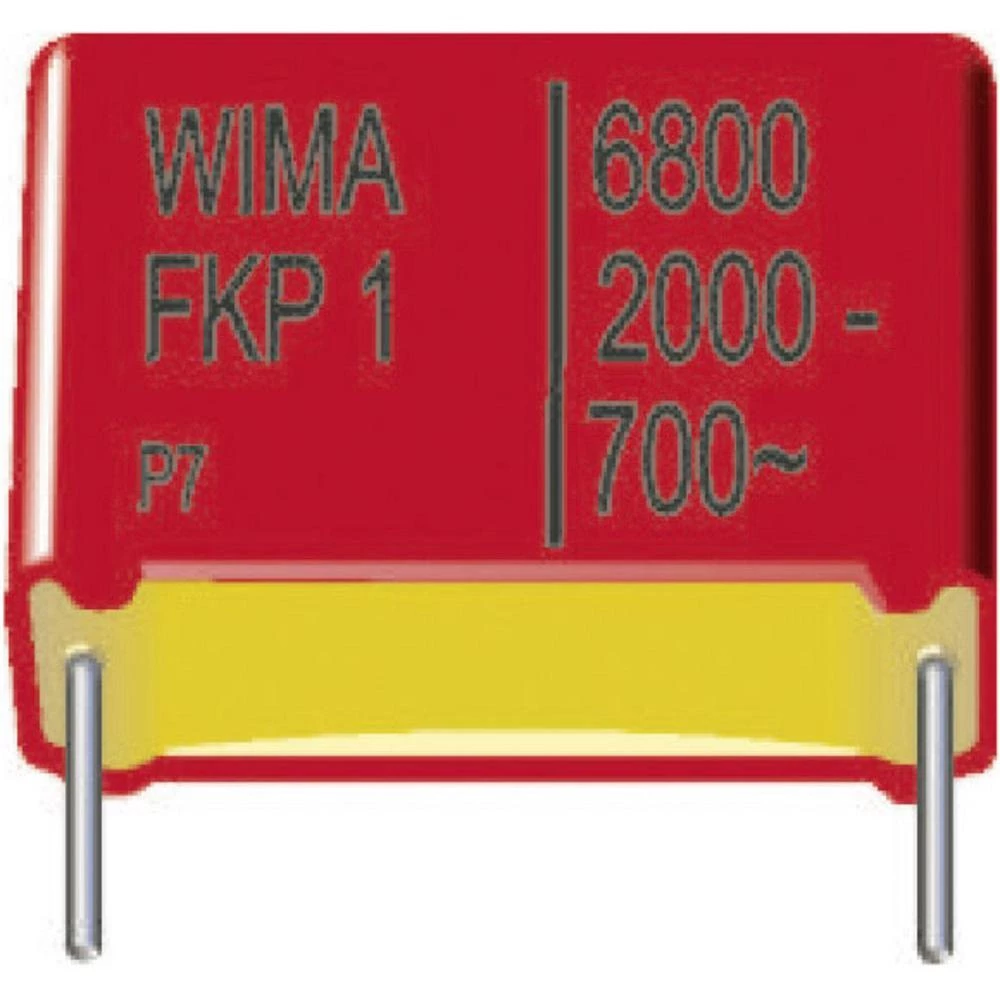 FKP-folijski kondenzator, radijalno ožičen 680 pF 1600 V/DC 10 % 15 mm (D x Š x V) 18 x 5 x 11 mm Wima FKP1T006804B00KSSD 2400 k slika
