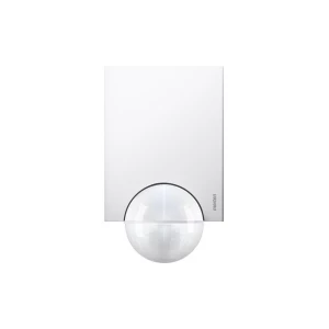 PIR alarm pokreta za zid, strop, na fasadu 565619 Merten 220 ° relej polarno-bijela IP55 slika