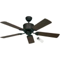 Stropni ventilator CasaFan Eco Elements orah/ bukva (promjer) 132 cm boja krila: orah, bukva, boja kućišta: antičko smeđa slika
