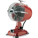 Stolni ventilator CasaFan Retrojet 24 W (promjer x V) 18.2 cm x 32 cm rubin-crvena, krom