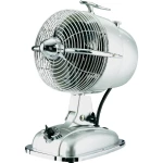 Stolni ventilator CasaFan Retrojet srebrna 24 W (promjer x V) 18.2 cm x 32 cm srebrna, krom