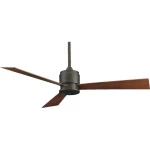 Stropni ventilator Fanimation Zonix SN (promjer) 132 cm boja krila: trešnja, orah, boja kućišta: nikal (satinirani)