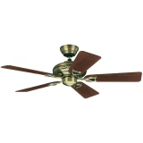 Stropni ventilator Hunter Seville II MA (promjer) 112 cm boja krila: orah, hrast, boja kućišta: mesing