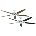 Stropni ventilator CasaFan CLASSIC ROYAL 180 WE (promjer) 180 cm boja krila: stari hrast, orah, boja kućišta: bijela-lakirana