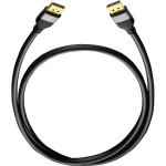 DisplayPort priključni kabel [1x DisplayPort utikač - 1x DisplayPort utikač] Oehlbach Impact Plus 4 m crna