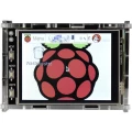 Raspberry Pi® kućište akrilno staklo bistro 3.2TC Raspberry Pi® B+, Raspberry Pi® 2 B, Raspberry Pi® 3 B slika