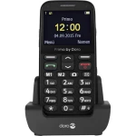 Primo by DORO 366 mobilni telefon za starije osobe, crne boje