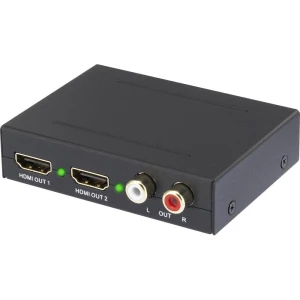 HDMI audio ekstraktor SpeaKa Professional 2-portni s toslinkom i činč audio (R/L) izlazom slika