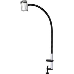 LED svjetiljka sa kopčom 9 W less'n'more Prolyx P-KL aluminij, crna slika