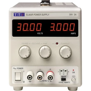 Laboratorijski naponski uređaj, podesivi Aim TTi EL303R 0 - 30 V/DC 0 - 3 A 90 W broj izlaza 1 x slika