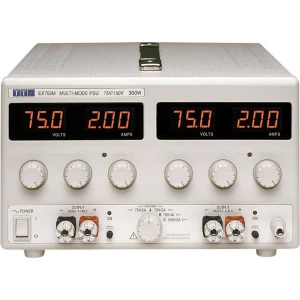 Laboratorijski naponski uređaj, podesivi Aim TTi EX752M 0 - 150 V/DC 0 - 2 A 300 W broj izlaza 2 x slika