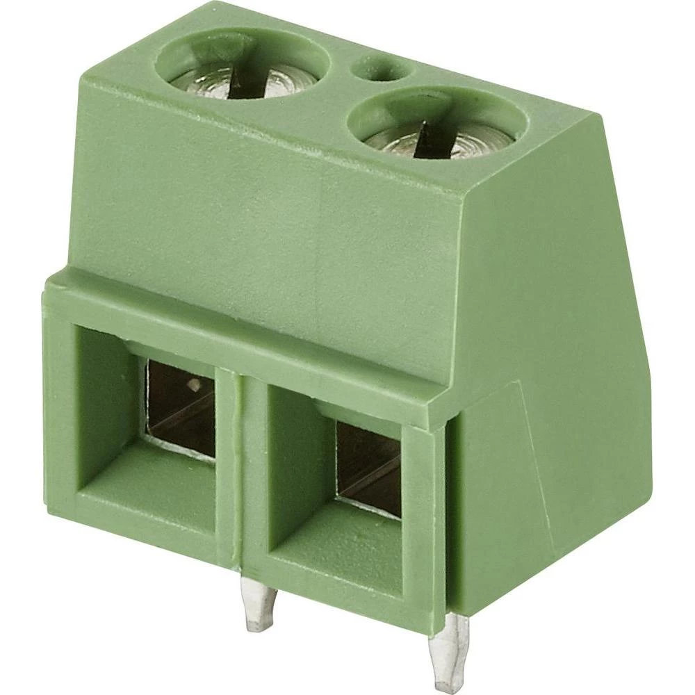 Vijčane spojke-blok 1.31 mm broj polova: 12 1-282836-2 TE Connectivity zelene boje 1 kom. slika