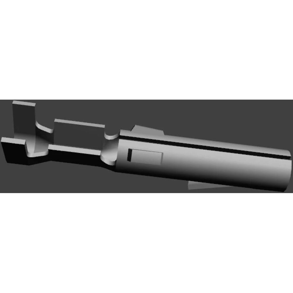 Kontakt za stiskanje, ukupan broj polova: 1 TE Connectivity 60619-1 1 kom. slika