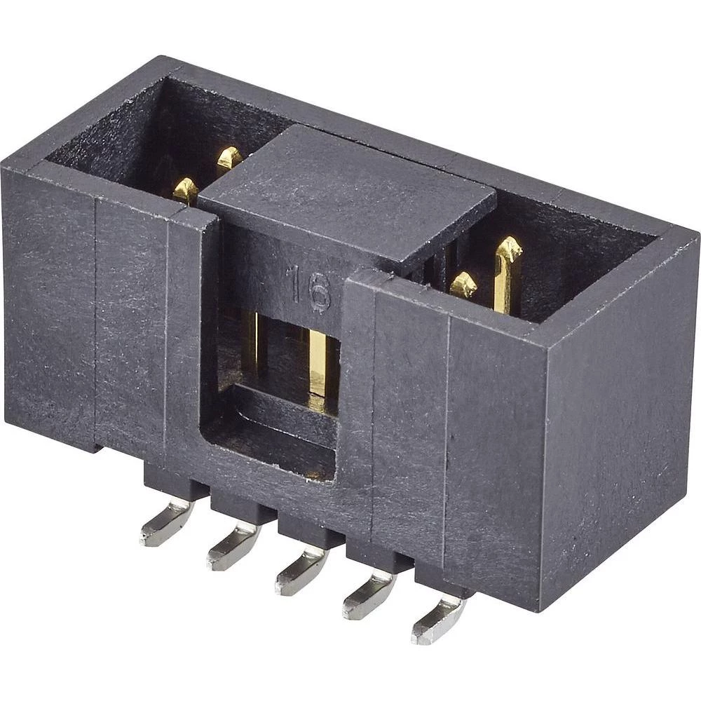 Konektor sa vratnicom, mjere rastera: 2.54 mm ukupan broj polova: 20 FCI 1 kom. slika