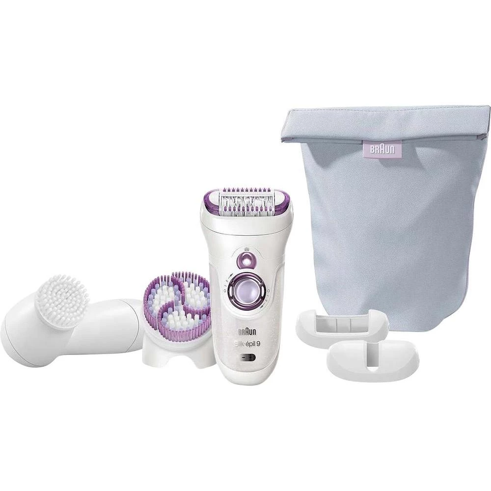 Epilator 9-969 SkinSpa Braun Silk-épil bijela, svijetloljubičasta slika