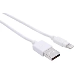 iPad/iPhone/iPod podatkovni/punjački kabel [1x USB 2.0 utikač A - 1x Apple Dock-utikač Lightning] 1.80 m bijele boje Manhattan