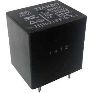 Relej za tiskanu pločicu 24 V/DC 15 A 1 preklopni Tianbo Electronics HJR-21FF-S-Z 24VDC 1 kom. slika