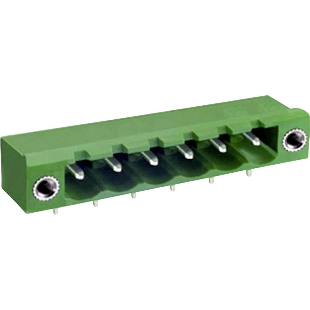 Osnovno kućište, horizontalno, s vijcima za pričvršćivanje, raster: 7.62 mm broj polova: 5 zelena DECA ME050-76205 sadržaj: 1 ko slika