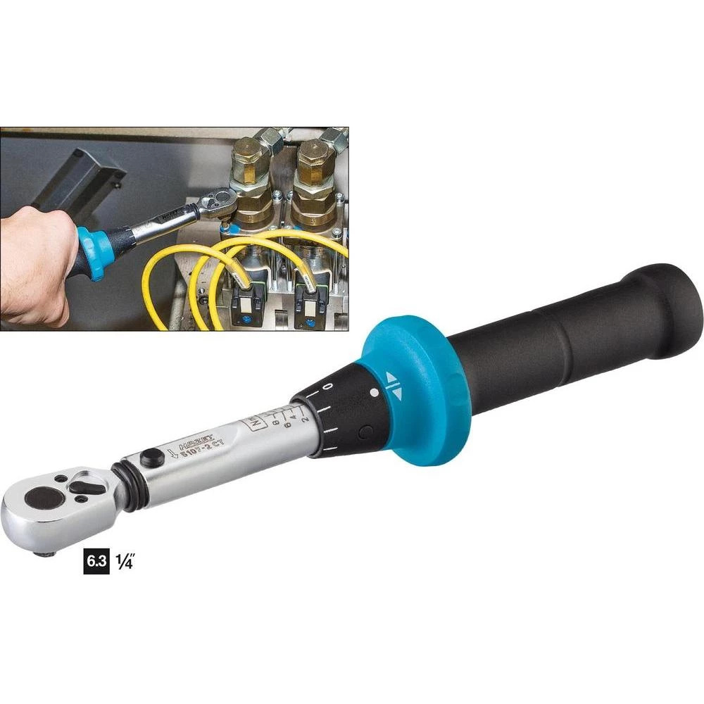 Momentni ključ - SYSTEM 5000-2 CT (sa zapinjačom) 5107-2CT Hazet slika