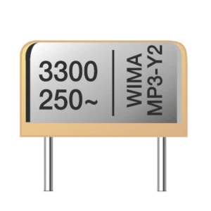 Radijski kondenzator za uklanjanje smetnji MP3-X2 radijalno ožičen 1500 pF 275 V/AC 20 % Wima MPX21W1150FA00MSSD 3000 kom. slika