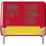 FKP-folijski kondenzator, radijalno ožičen 0.015 µF 1600 V/DC 10 % 27.5 mm (D x Š x V) 31.5 x 11 x 21 mm Wima FKP1T021506B