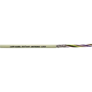 Podatkovni kabel UNITRONIC LIYCY 8 x 0.34 mm sive boje LappKabel 0034508 100 m slika