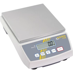 Precizna vaga Kern PCB 6000-0 opseg mjerenja (maks.) 6 kg mogućnost očitanja 1 g strujno i akumulatorsko napajanje, srebrna slika