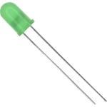 Ožičana LED dioda, zelena, okrugla 5 mm 10 mcd 60 ° 30 mA 2.4 V Vishay TLHG6400