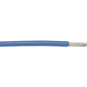 Finožični vodič 1 x 0.22 mm plave boje AlphaWire 3050 BL001 metarski slika
