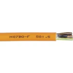 Priključni vodič H07BQ-F 5 G 2.5 mm narančaste boje Faber Kabel 051208 metarski