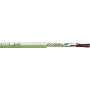 Podatkovni kabel LiHCH 2 x 0.75 mm sive boje Faber Kabel 031966 metarski slika