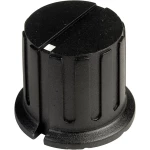 Vrtljivi gumb s pokazivačem, crne boje (promjer x V) 23.3 mm x 20 mm SCI PN-38B (6.4mm) 1 kom.
