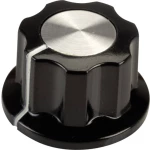 Vrtljivi gumb, crne, bijele boje (promjer x V) 19.5 mm x 11.5 mm SCI RN-99F(6.4mm) 1 kom.