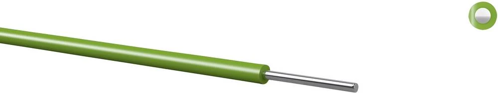 Wire Wrap®- temperaturno stabilan vodič 1 x 0.51 mm zelene boje Kabeltronik 370102403 100 m slika